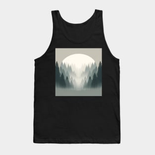 Misty Pines: The Whispering Forest Tank Top